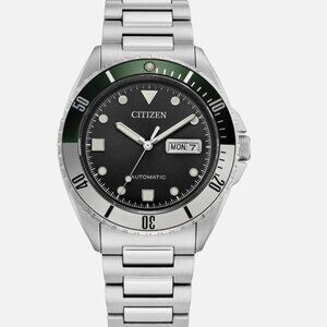 Citizen Mens Sport Luxury 42mm Automatic Silver Stainless Steel Watch